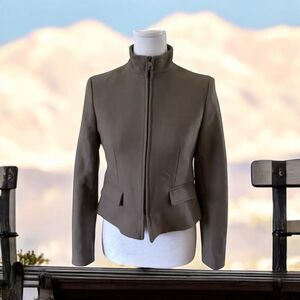 Banana Republic Mario Belluci Blazer Taupe Beige Size 0P